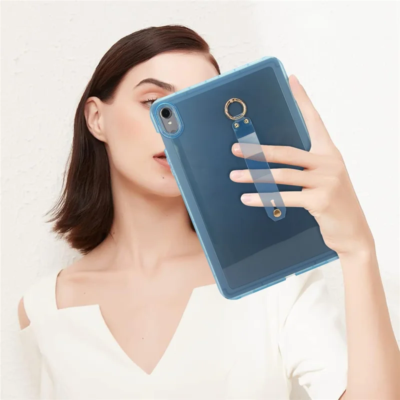 Cover Antiurto per Samsung Galaxy Tab S9 con Cinturino - Blu