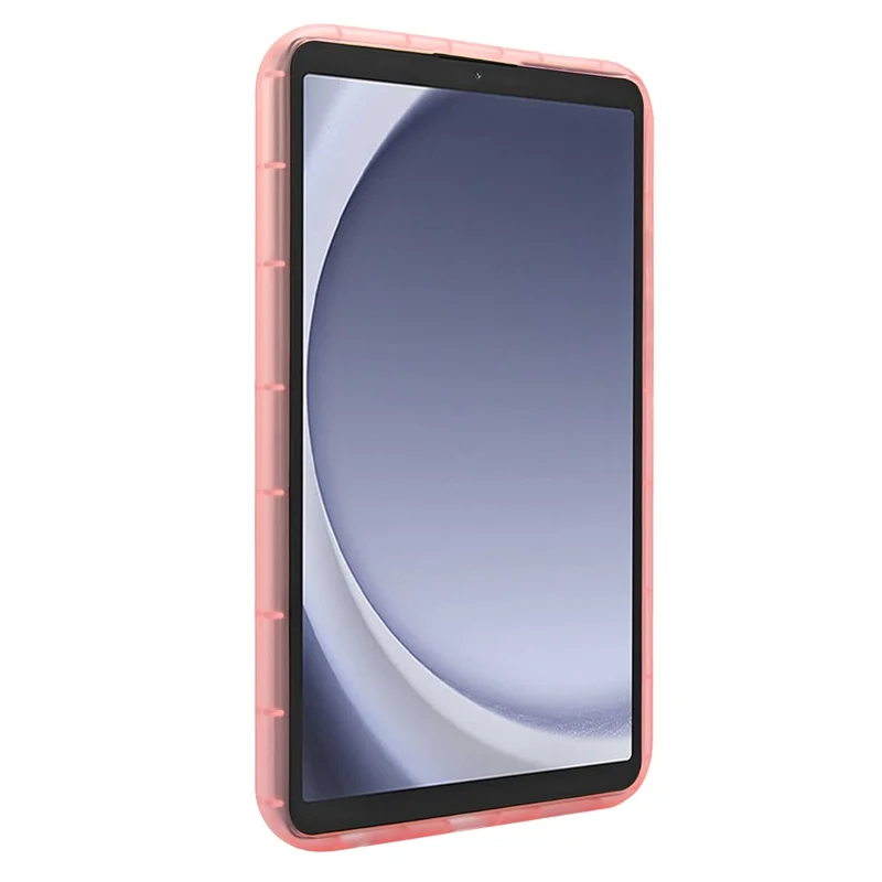 For Samsung Galaxy Tab A9 Case Shockproof TPU Tablet Cover with Wristband - Pink