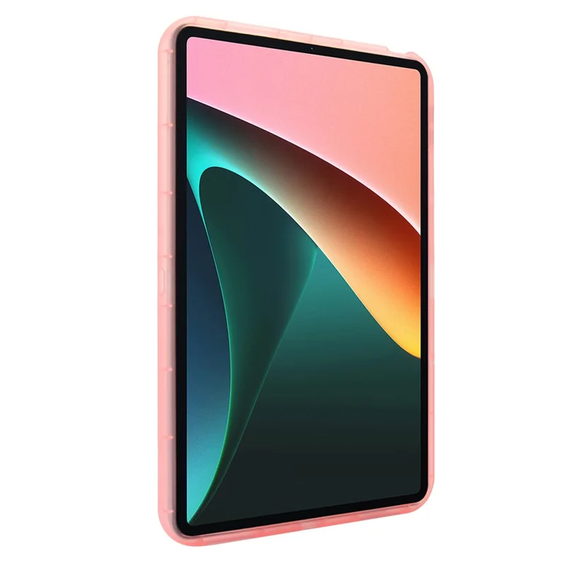 Für Xiaomi Pad 5 Pro / Pad 5 Hülle Stoßfest TPU Tablet-Schutzhülle mit Handschlaufe - Rosa