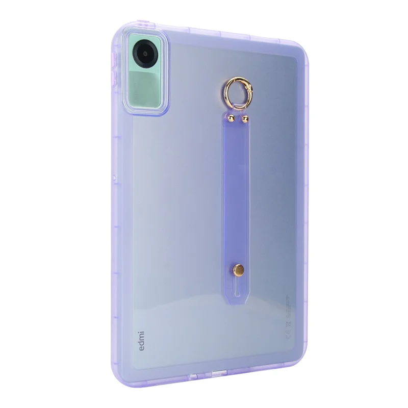 Capa para Tablet Xiaomi Redmi Pad SE à Prova de Choque com Alça de Pulso - Roxo