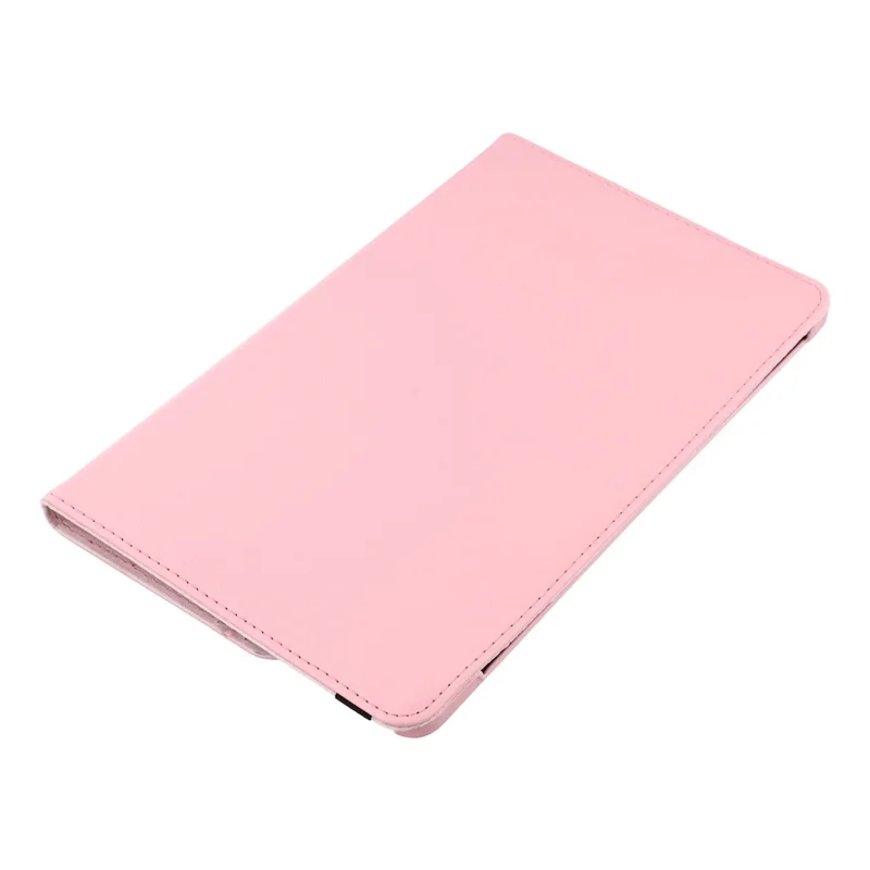 For Honor Pad 10 Case Rotating Stand PU Leather + PC Tablet Cover with Elastic Band - Pink