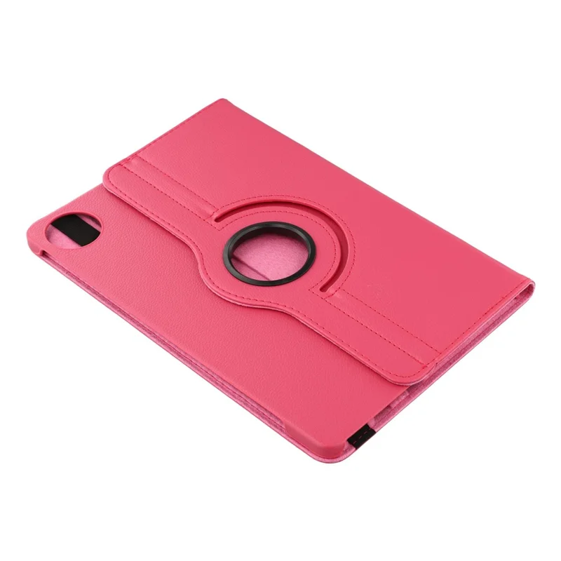 For Honor Pad 10 Case Rotating Stand PU Leather + PC Tablet Cover with Elastic Band - Rose