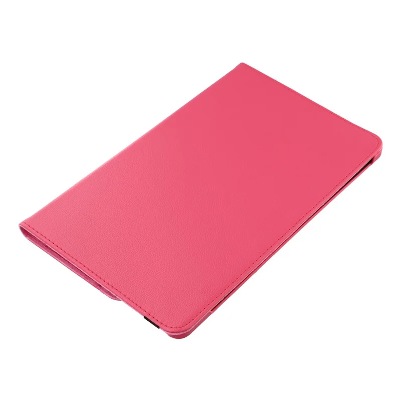 For Honor Pad 10 Case Rotating Stand PU Leather + PC Tablet Cover with Elastic Band - Rose