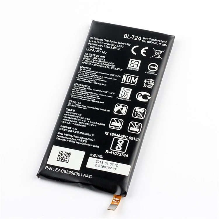 Pour LG X Power 3.85V 4000mah Li-polymère Pièce de Remplacement de la Batterie (Encode: BL-T24) (sans Logo)