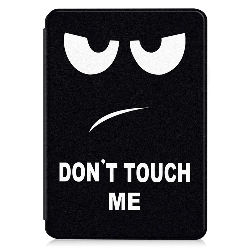 For Microsoft Surface Pro 12inch Case PU Leather Pattern Printing Stand Folio Tablet Cover - Don't Touch Me