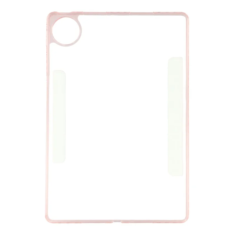 Funda para Huawei MatePad Pro 12.2 (2024) con Cierre Magnético Doble de Cuero PU y TPU, Soporte Origami de Acrílico - Rosa