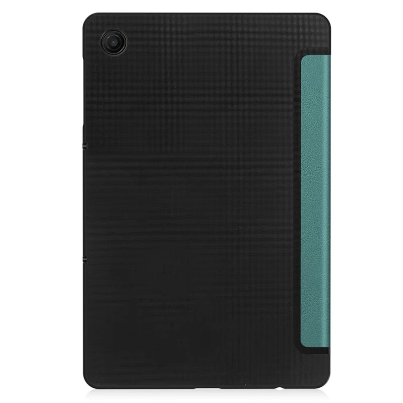 For T-Mobile REVVL Tab 2 (2025) Case Anti-Drop Leather Stand Tablet Cover - Blackish Green