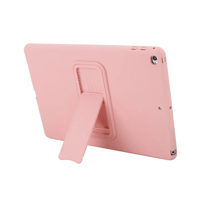 Чехол с подставкой для планшета iPad 9,7 дюйма (2018) / (2017) / Air 2 из ТПУ + ПК, дружественный к коже, защитный чехол - Розовый