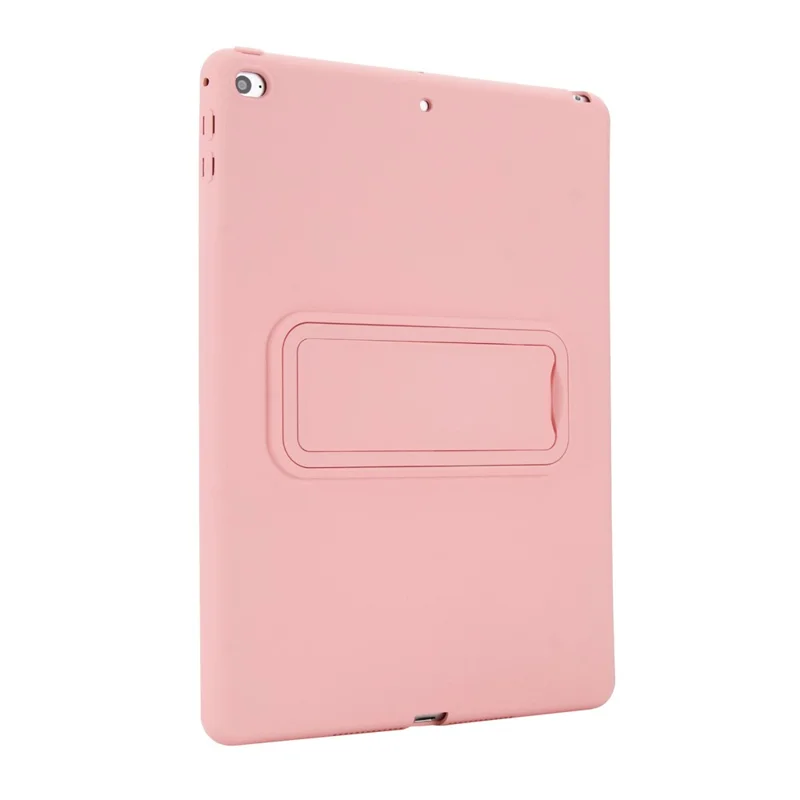 Чехол с подставкой для планшета iPad 9,7 дюйма (2018) / (2017) / Air 2 из ТПУ + ПК, дружественный к коже, защитный чехол - Розовый