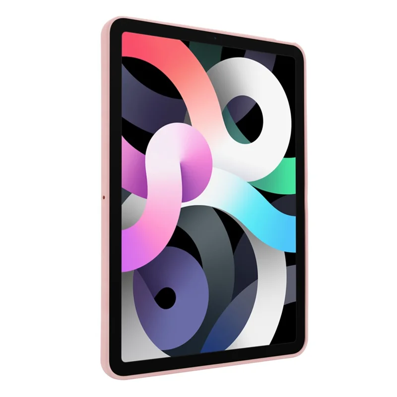Funda con Soporte para Tablet iPad Air 11 (2025) / (2024) / iPad Air (2022) / (2020) / iPad Pro de 11 pulgadas (2018) TPU + PC Cubierta Amigable con la Piel - Rosa