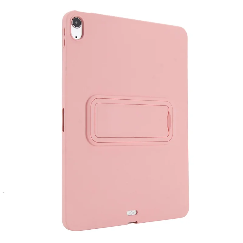 Funda con Soporte para Tablet iPad Air 11 (2025) / (2024) / iPad Air (2022) / (2020) / iPad Pro de 11 pulgadas (2018) TPU + PC Cubierta Amigable con la Piel - Rosa
