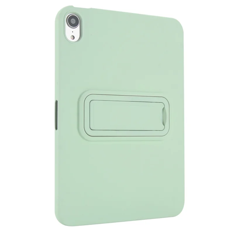 For iPad mini (2024) / (2021) Case TPU + PC Skin-Friendly Kickstand Tablet Cover - Mint Green