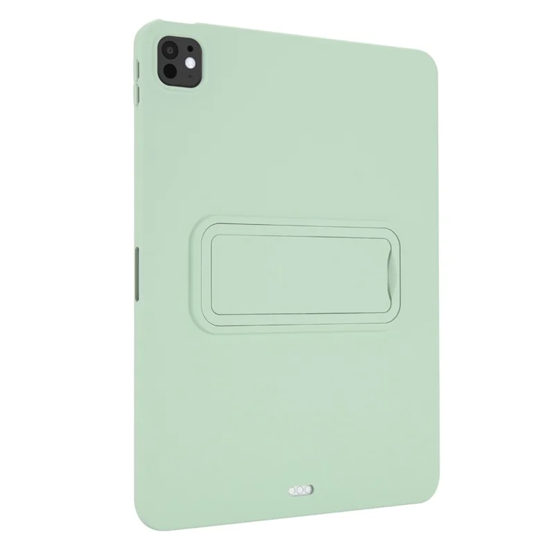 For iPad Pro 11 (2025) / 11 (2024) Case TPU + PC Skin-Friendly Kickstand Tablet Cover - Mint Green
