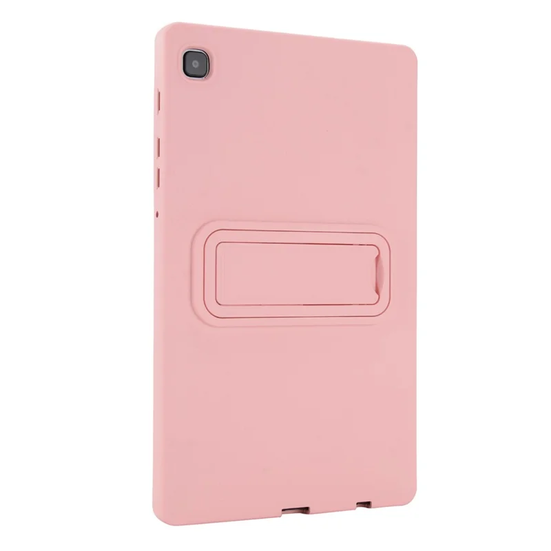 For Samsung Galaxy Tab A7 Lite 8.7-inch Case TPU + PC Skin-Friendly Kickstand Tablet Cover - Pink