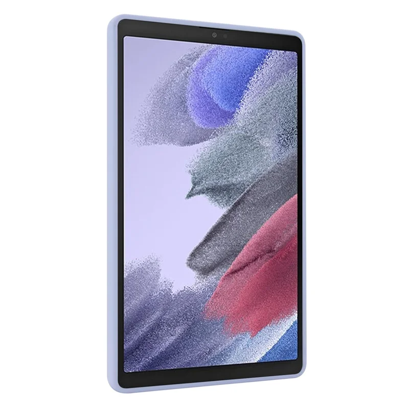 For Samsung Galaxy Tab A7 Lite 8.7-inch Case TPU + PC Skin-Friendly Kickstand Tablet Cover - Light Purple