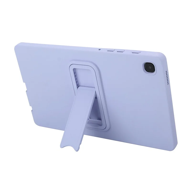 For Samsung Galaxy Tab A7 Lite 8.7-inch Case TPU + PC Skin-Friendly Kickstand Tablet Cover - Light Purple