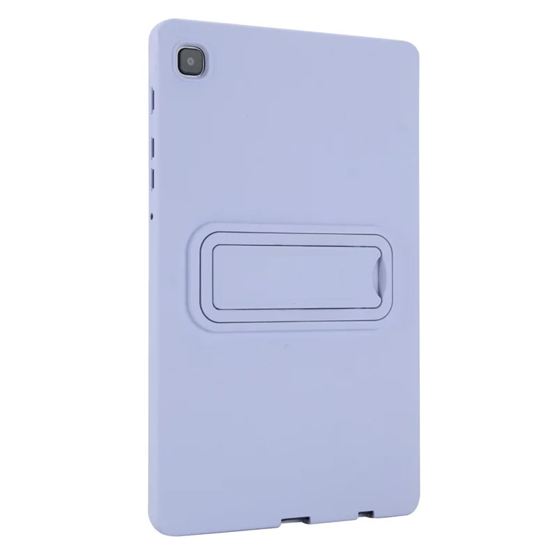 For Samsung Galaxy Tab A7 Lite 8.7-inch Case TPU + PC Skin-Friendly Kickstand Tablet Cover - Light Purple