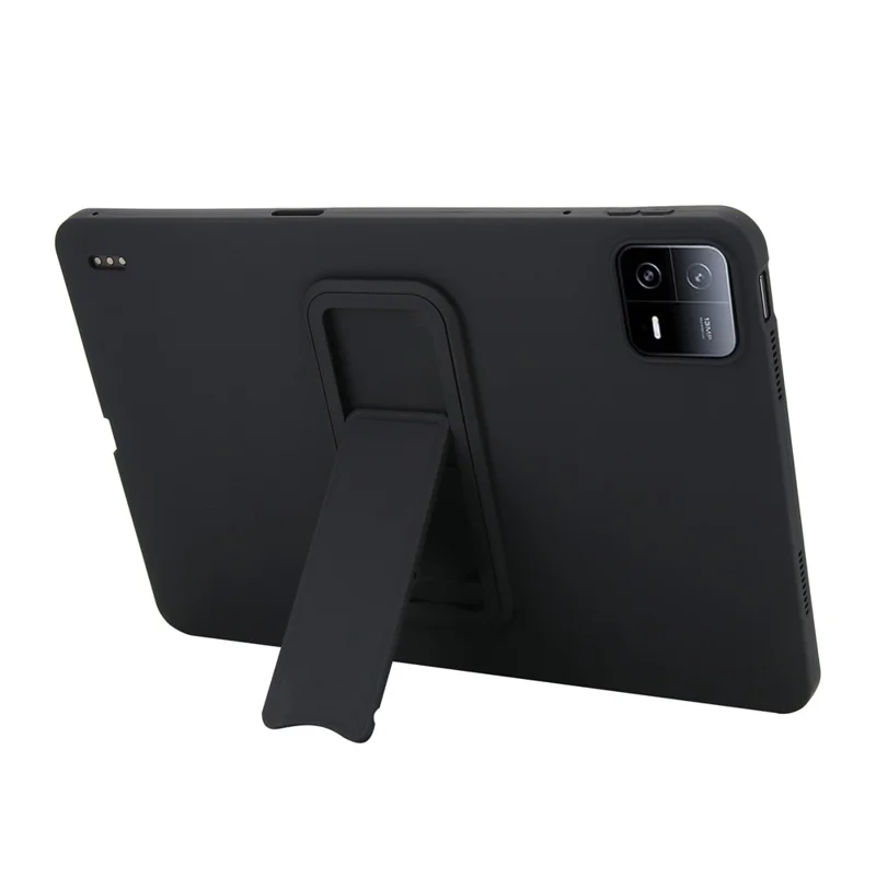 Für Xiaomi Pad 6 Pro / Pad 6 Hülle TPU + PC Hautfreundliche Ständer Tablet Schutzhülle - Schwarz