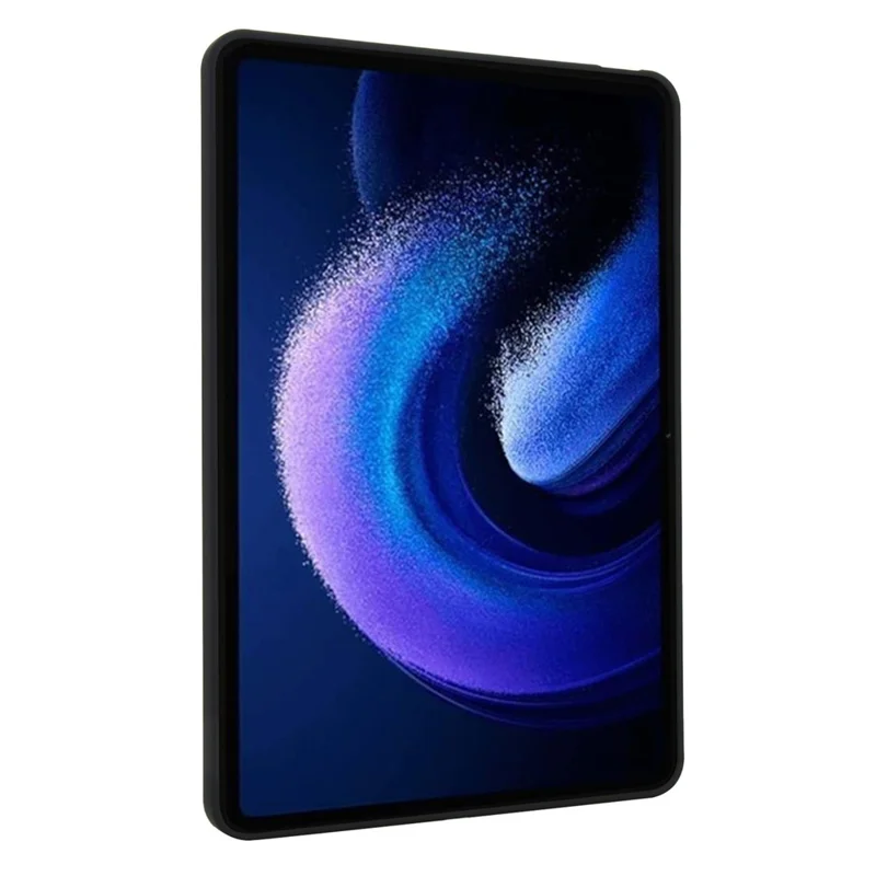 Für Xiaomi Pad 6 Pro / Pad 6 Hülle TPU + PC Hautfreundliche Ständer Tablet Schutzhülle - Schwarz