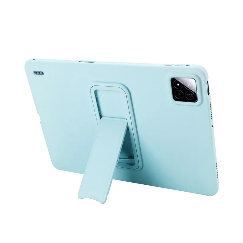 For Xiaomi Pad 7 Pro / Pad 7 Case TPU + PC Skin-Friendly Kickstand Tablet Cover - Baby Blue