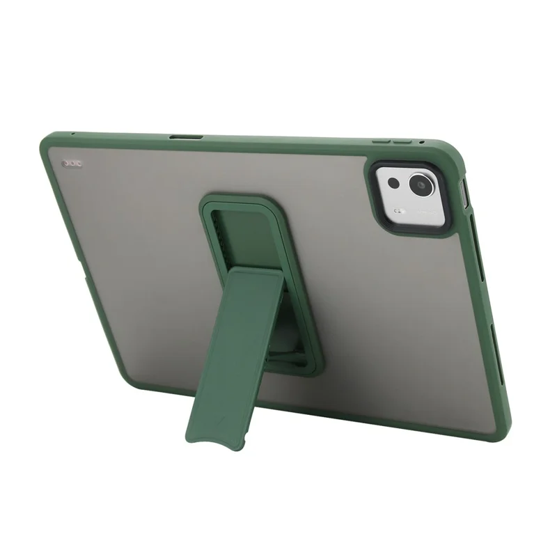 For Xiaomi Pad 7S Pro 12.5 Case with Kickstand TPU + PC Skin-Touch Tablet Cover - Green