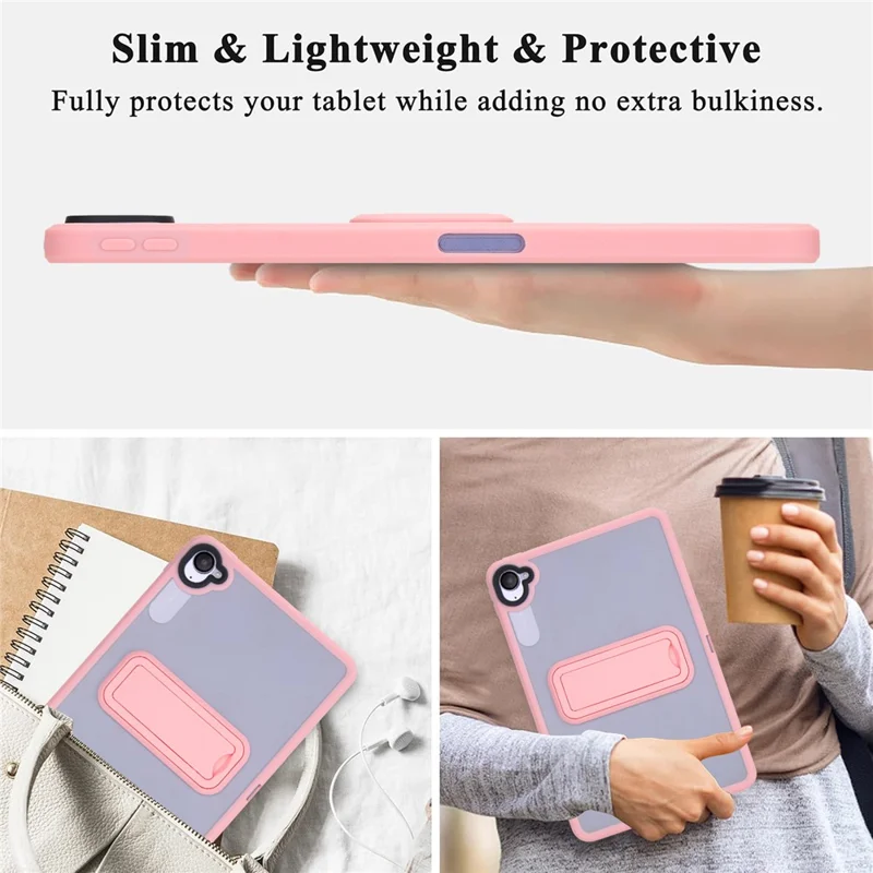 Cover per Xiaomi Redmi K Pad con Supporto in TPU + PC Rivestimento Skin-Touch - Rosa