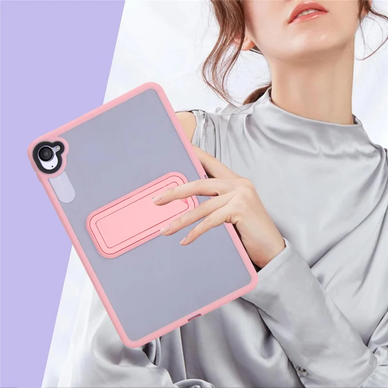 Cover per Xiaomi Redmi K Pad con Supporto in TPU + PC Rivestimento Skin-Touch - Rosa