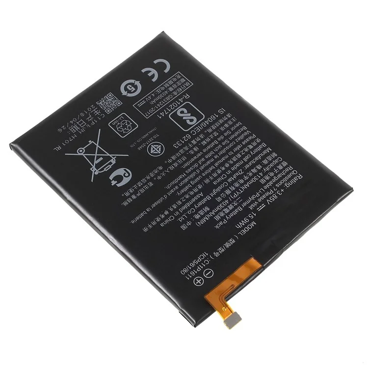 Para Asus Zenfone Max Plus (M1) ZB570TL 3.85V 4030mAh Polimador de Iones de Litio Parte de la Batería (codificar: C11P1611) (sin Logotipo)