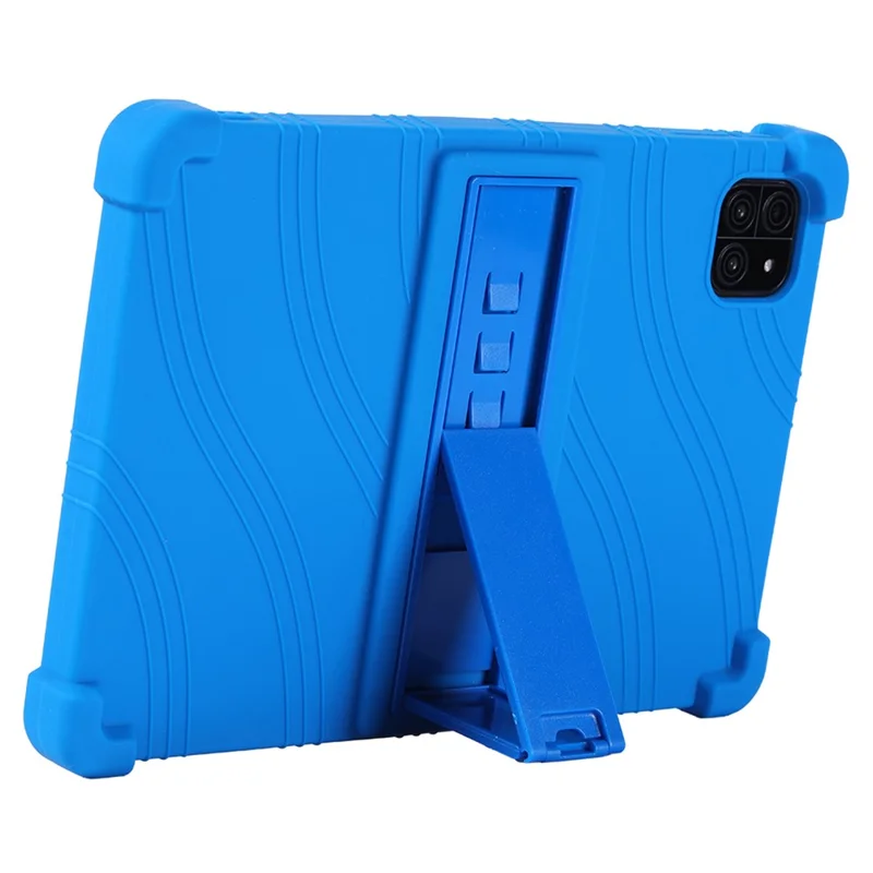 For Callsky-Tab Ctab 10 inch Case Adjustable Kickstand Silicone Tablet Protective Cover - Green