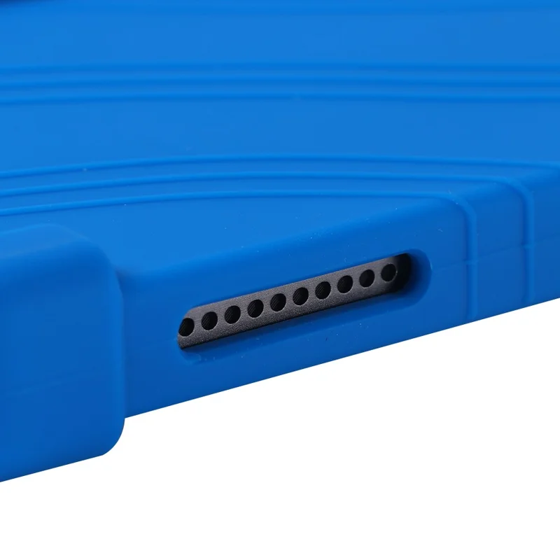 For T-Mobile REVVL Tab 2 (2025) Case Adjustable Kickstand Silicone Tablet Protective Cover - Purple