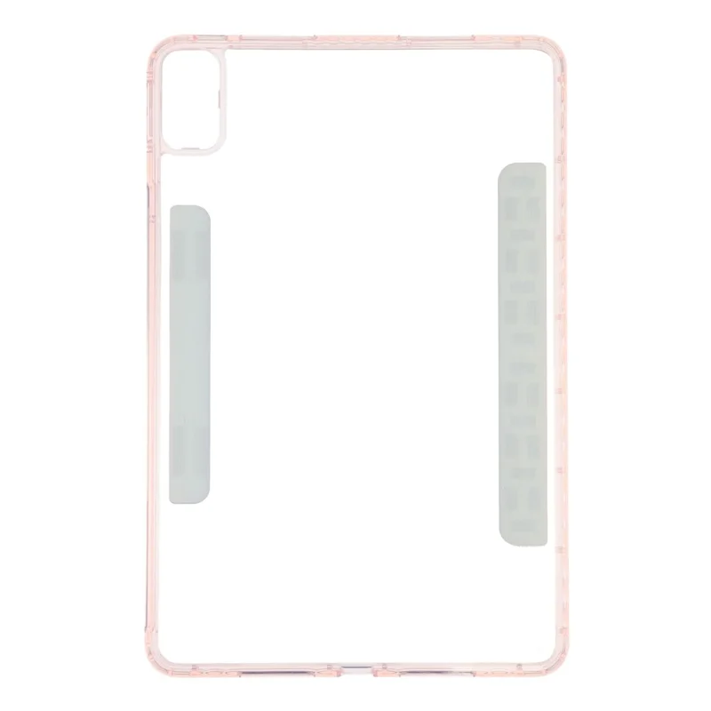Étui pour tablette Huawei MatePad SE 11 / MatePad 11 (2023) / (2021) avec support origami magnétique à double fermoir en PU et TPU acrylique - Rose