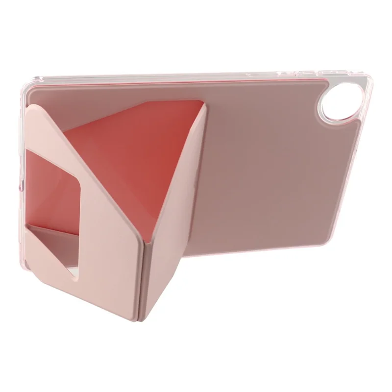 Funda para Tablet For Honor Pad 10 de TPU y Cuero PU con Soporte - Rosa