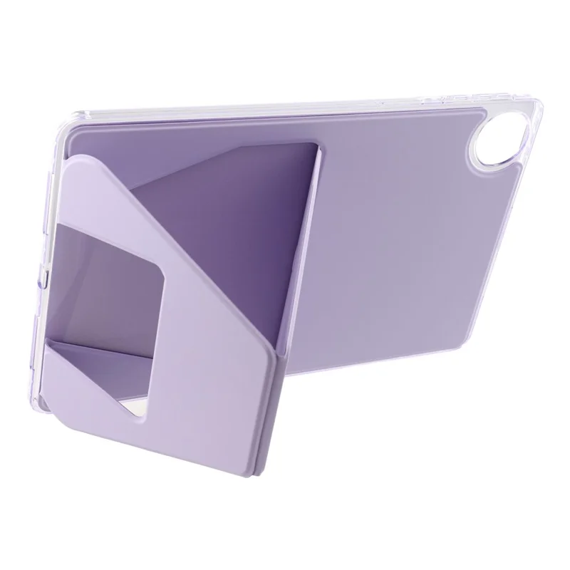 For Honor Pad 10 Case TPU PU Leather Kickstand Tablet Cover - Purple