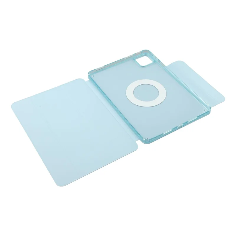 Folia do Xiaomi Pad 7 / 7 Pro z funkcją podpórki, magnetyczna obudowa z skóry - jasnoniebieska