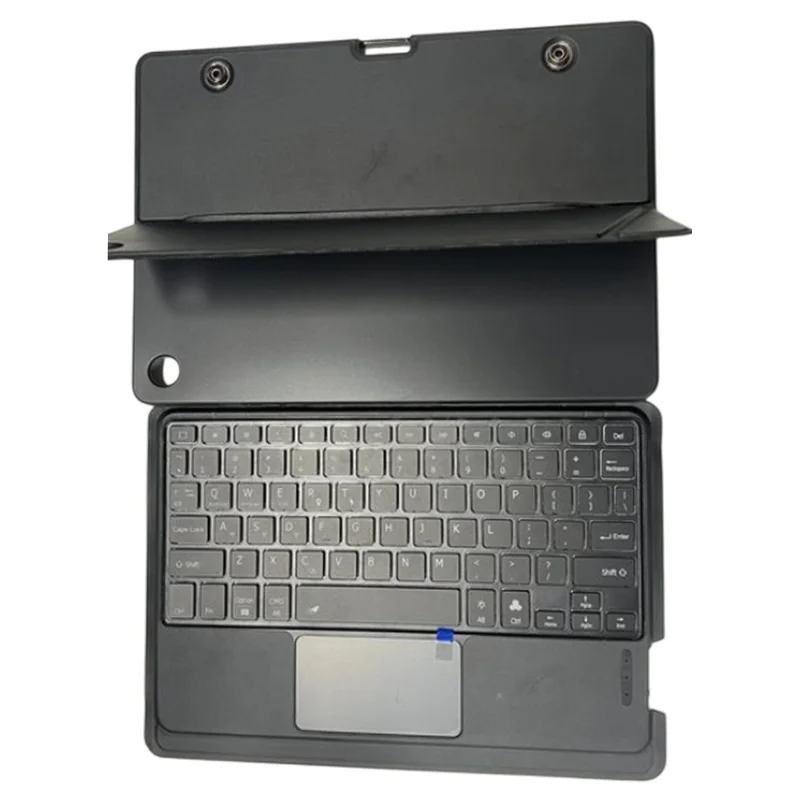 For Samsung Galaxy Tab A9+ Bluetooth-Compatible Keyboard Case Rivet Stand Tablet Protective Cover