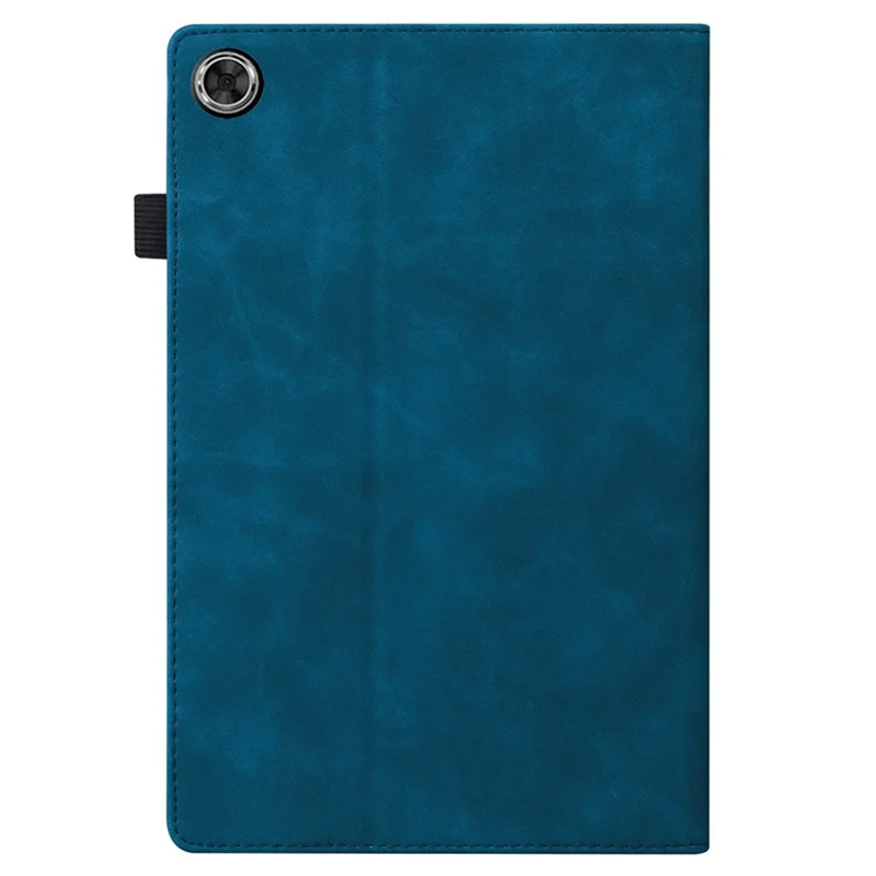 For Lenovo K9 / Tab One Case PU Leather Protective Folio Tablet Cover with Card Holder - Blue