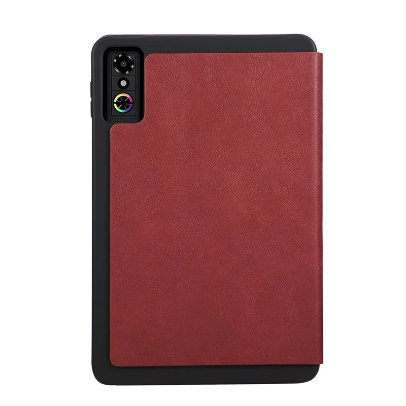 For ZTE nubia RedMagic Astra Shockproof Case PU Leather Tablet Cover with Stand - Red
