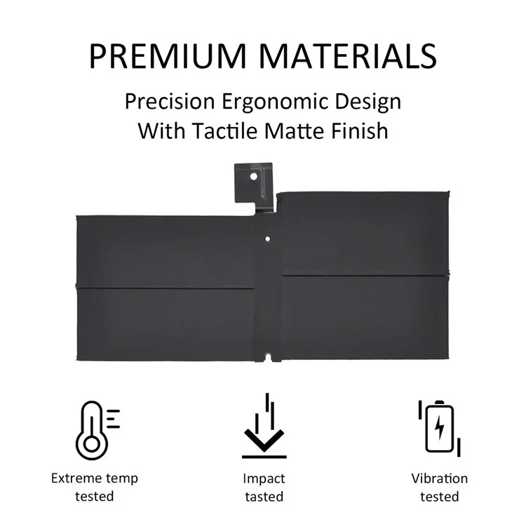 Para Microsoft Surface Pro 5 3.85V 5940mAh Polimador de Iones de Litio Parte de la Batería (codificar: G3HTA038H) (sin Logotipo)