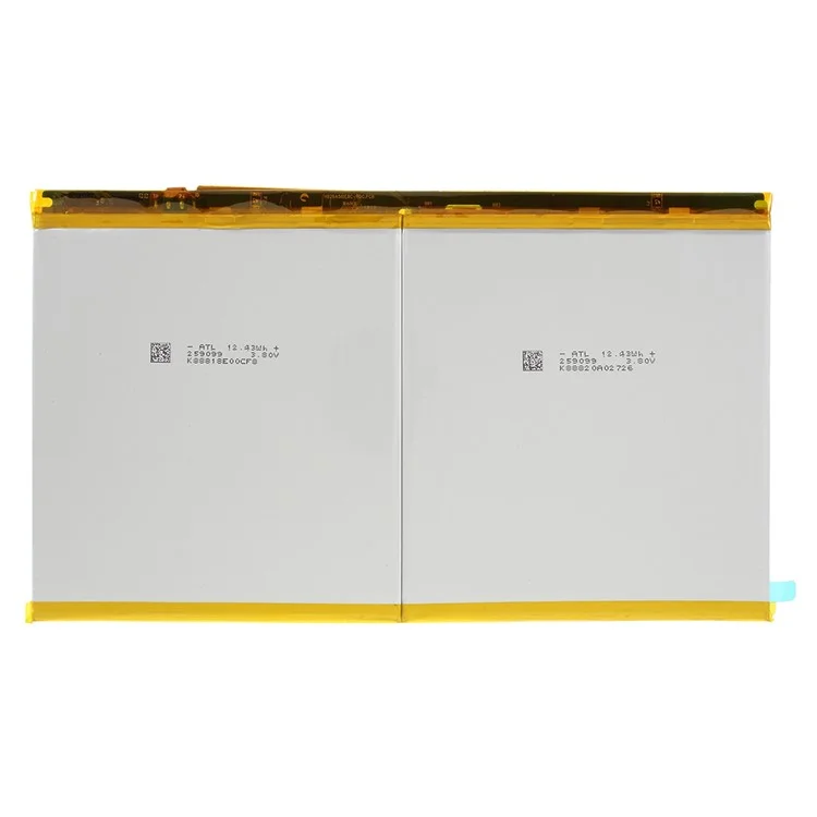 Para Huawei MediaPad M2 10.0 Flat Cell M2-A01W M2-A01L 3.85V 6600mah Polimador de Iones de Litio Parte de la Batería (encode: HB26A510EBC) (sin Logotipo)