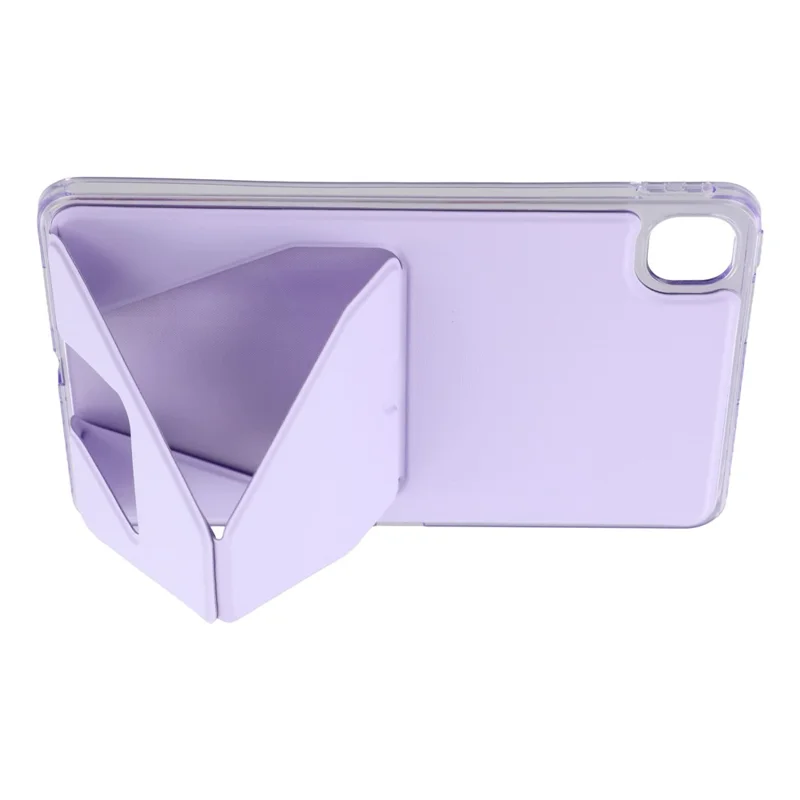 Cover per Tablet Xiaomi Redmi K Pad - Custodia in TPU e Pelle con Supporto Pieghevole - Viola