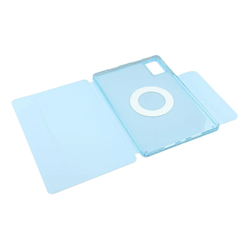For Lenovo Idea Tab (TB336ZU  /  TB336FU)  /  Xiaoxin Pad 11 2025 Case Folding Stand Magnetic Leather Tablet Cover - Baby Blue