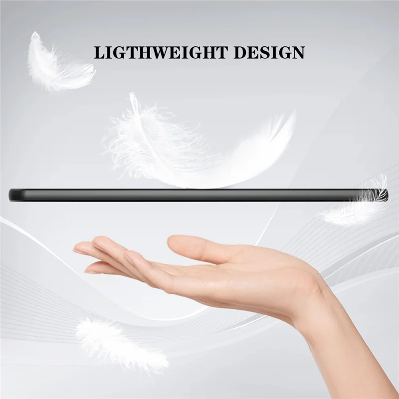 غطاء لجهاز iPad Pro 11 (2025) / 11 (2024) بطباعة نمط أزهار اللوتس، غطاء رقيق ناعم من مادة TPU