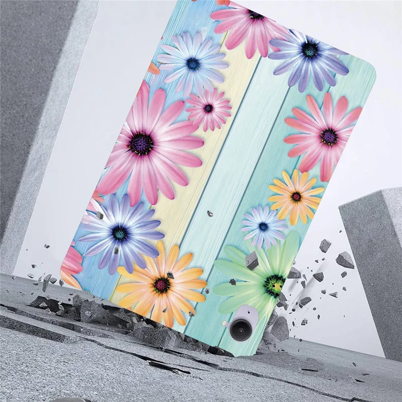 For Xiaomi Redmi K Pad Case Pattern Printing Slim Soft TPU Tablet Cover - Sunflower