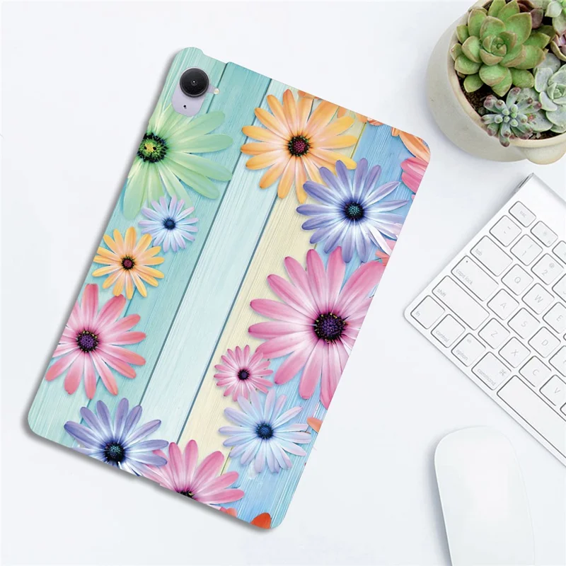 For Xiaomi Redmi K Pad Case Pattern Printing Slim Soft TPU Tablet Cover - Sunflower