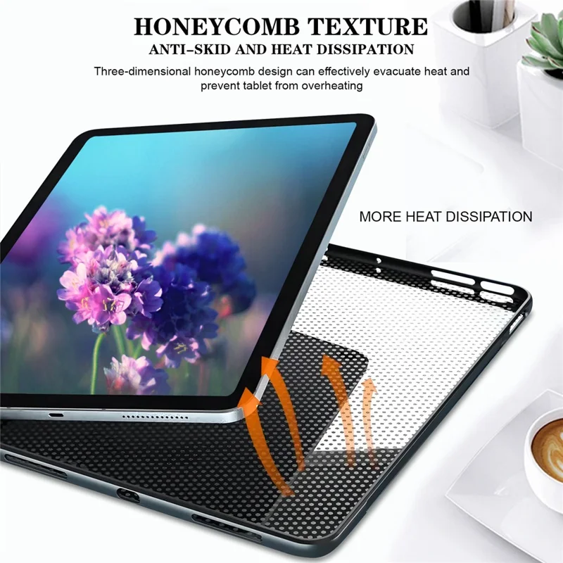 Fodral för OnePlus Pad 2 med mönster, slank mjuk TPU-tabletfodral - Jadeblomma