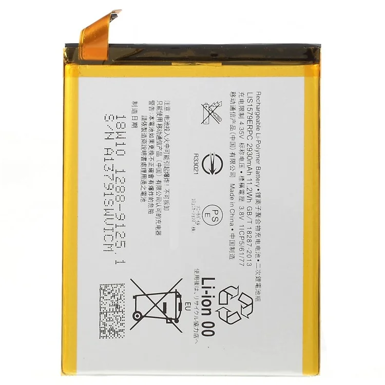 Per Sony Xperia C5 Ultra E553 E5506 3.8V 2930mah Li-ion Polymer Battery Telefonce Parte di Sostituzione Del Telefono (lis1579erpc) (senza Logo)