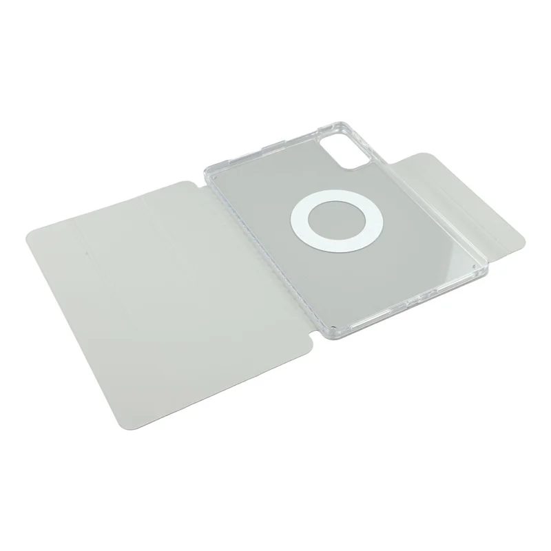 For Honor Pad GT  /  V9 Case Folding Stand Magnetic Leather Tablet Cover with Lens Frames - Grey