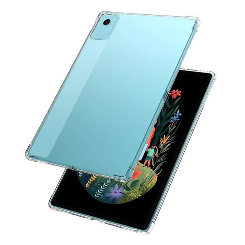 For Lenovo Xiaoxin Pad 2025 TB365FC Case Four Corner Shockproof Clear Tablet TPU Cover