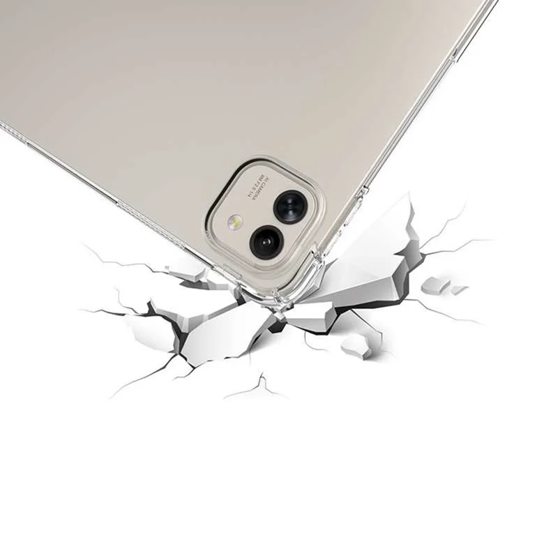 For Honor MagicPad3 Case Four Corner Shockproof Clear Tablet TPU Cover