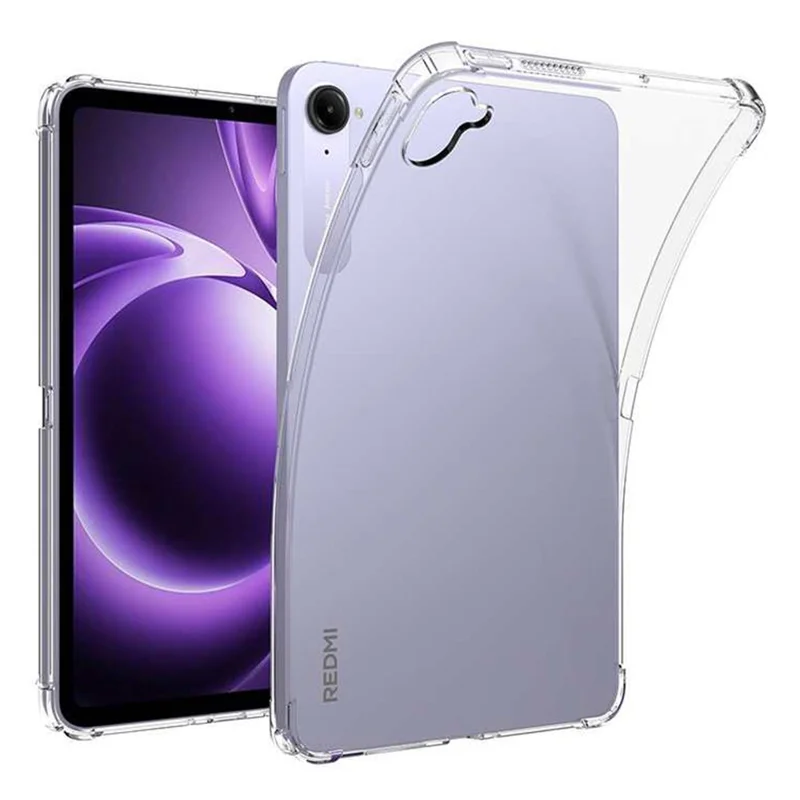Funda Transparente Antichoque de Cuatro Esquinas para Tablet Xiaomi Redmi K Pad con Cubierta de TPU